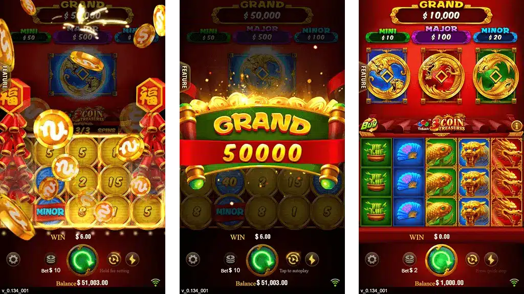3 Coins 101Zlogin Bonus